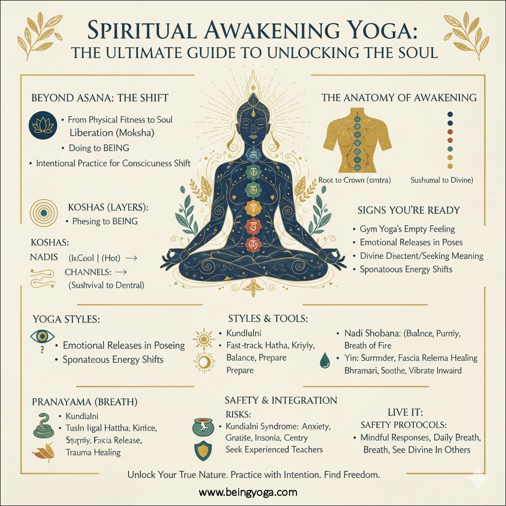 Spiritual Awakening Yoga - Unveil the Soul