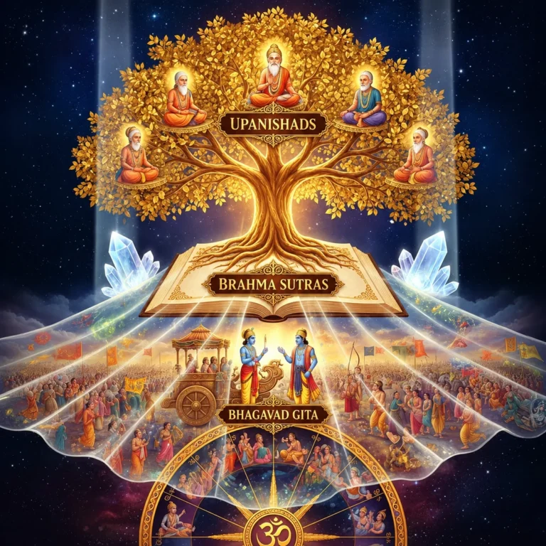 Bhagavad Gita Brahma Sutras and Upanishads - 4 Bhagavad Gita Brahma Sutras and Upanishads – 4
