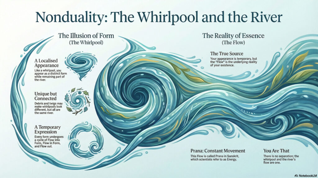 What is Nonduality nonduality the whirlpool and the river
