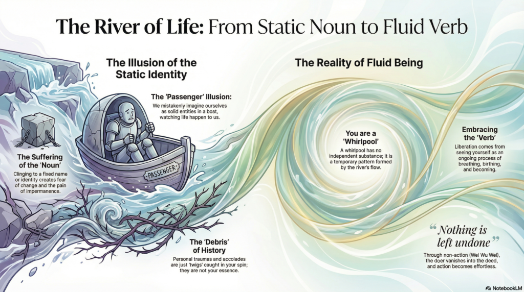 Whirlpools and Selfing - From Static Noun to Fluid Verb From Static Noun to Fluid Verb