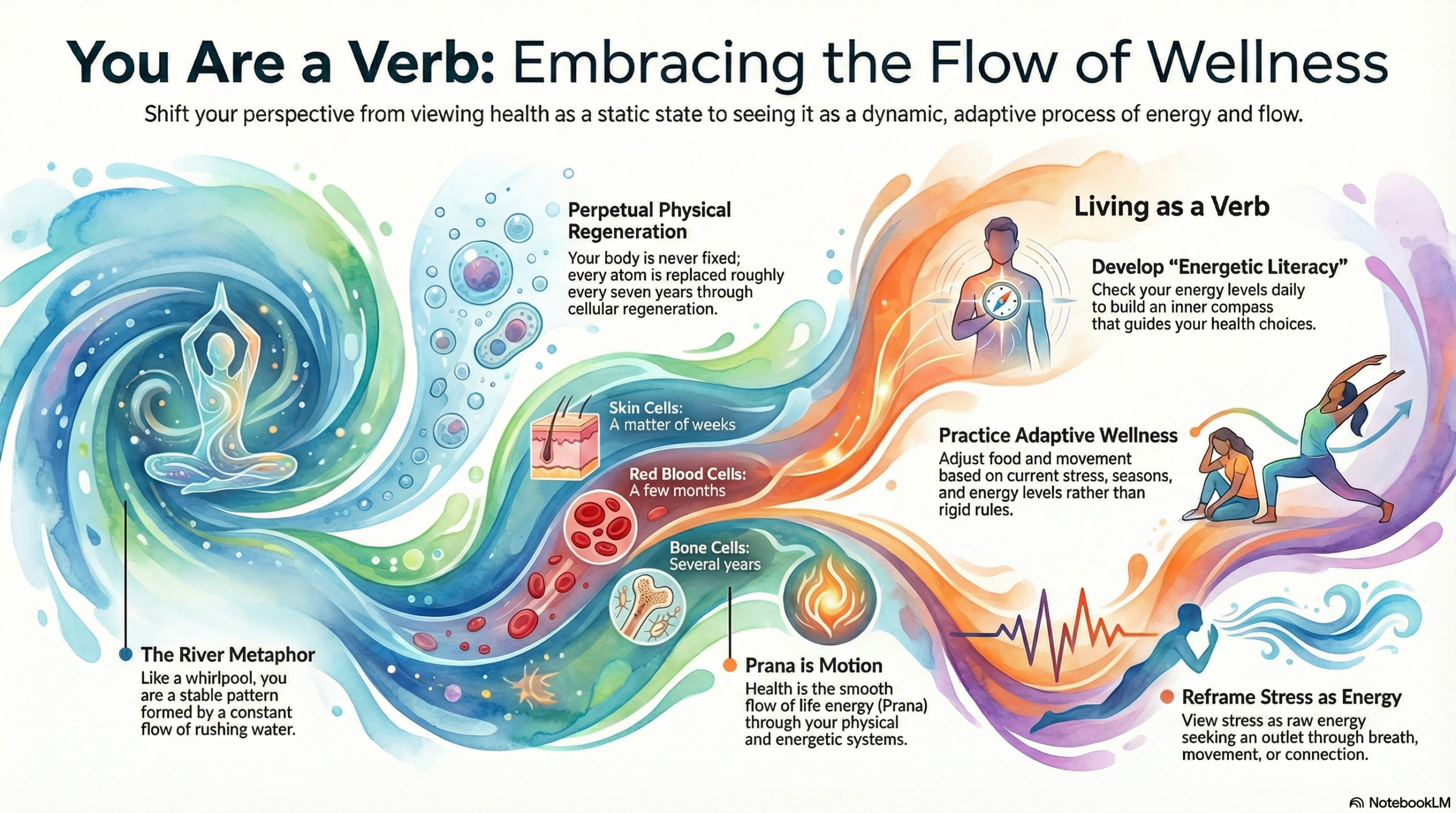 you are a verb embracing the flow of wellness