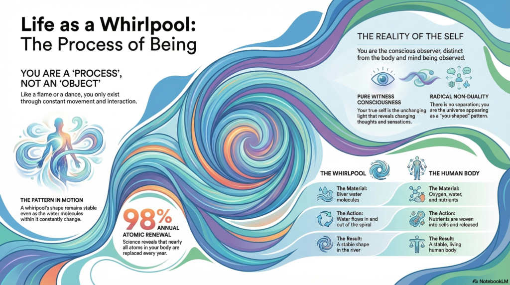 Life as a Whirlpool