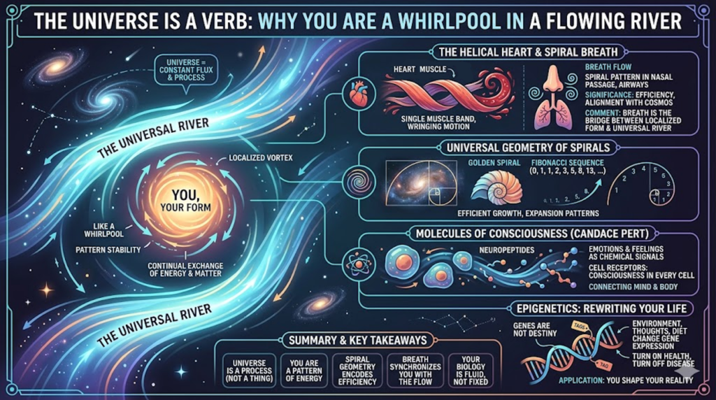The Universe is a Verb