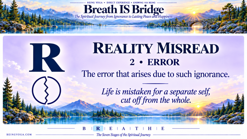 Reality Misread - reality misread