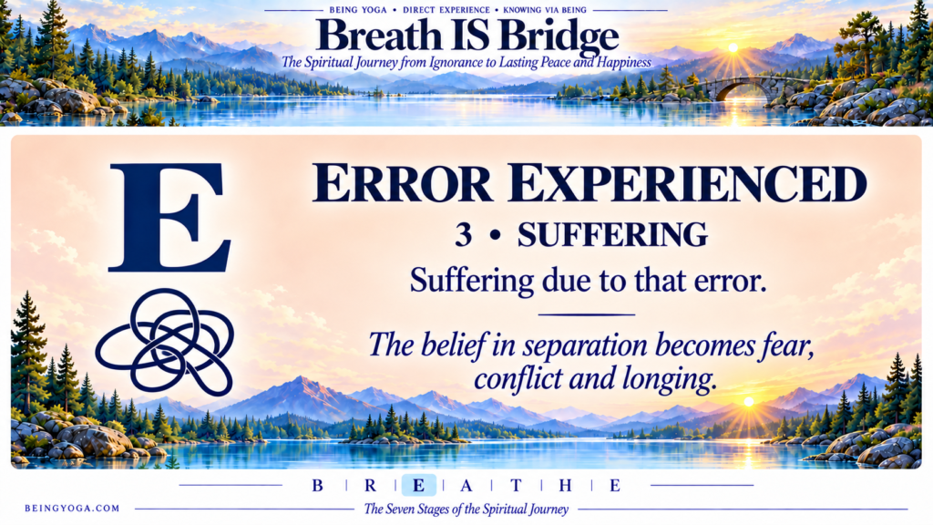 Error Experienced - error experienced