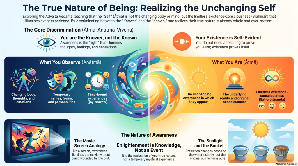 realizing the unchanging self