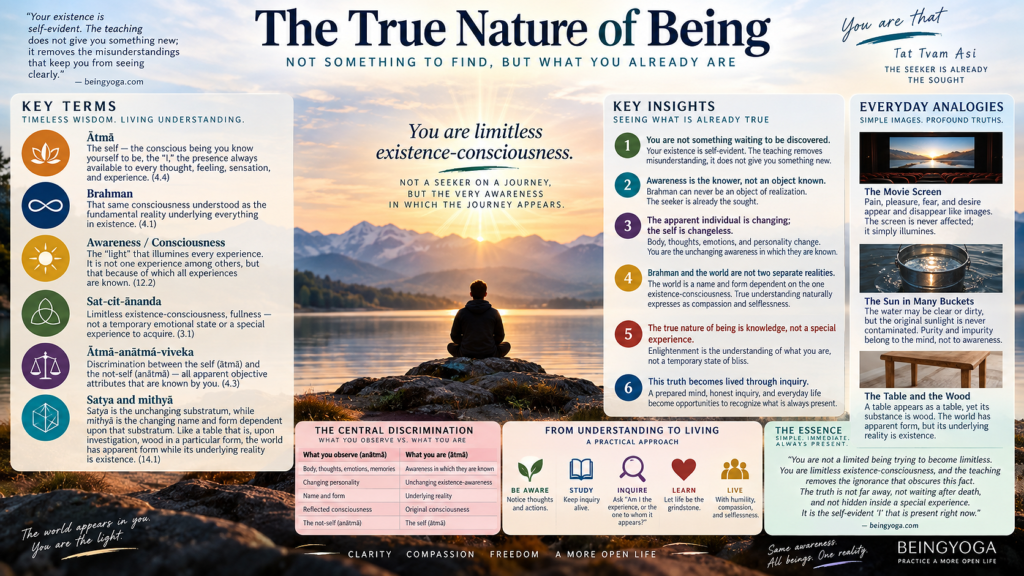 the true nature of being