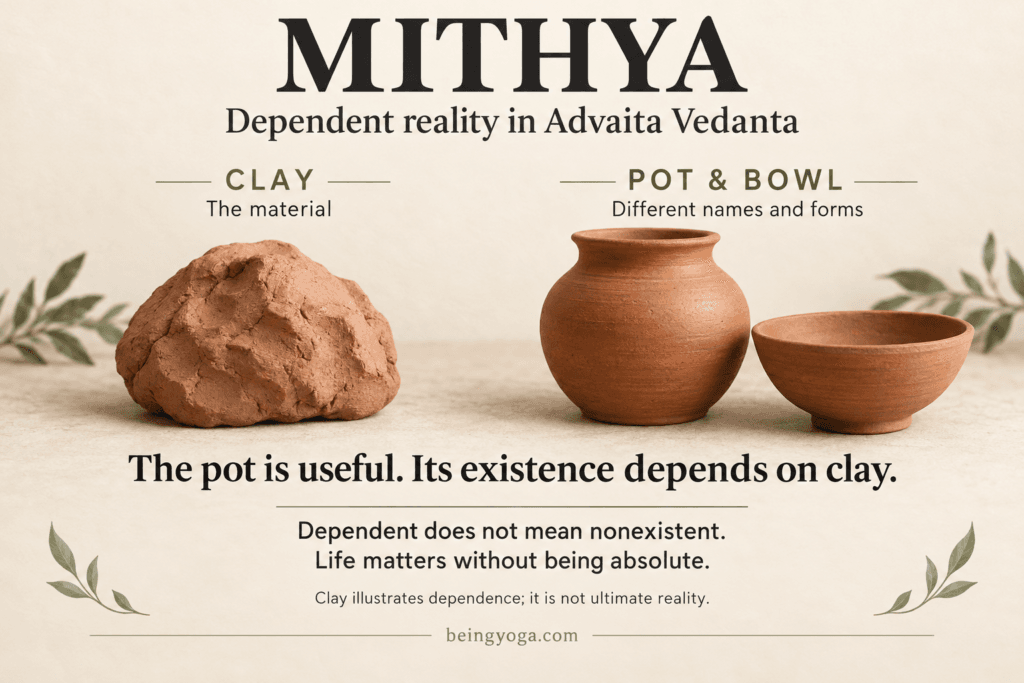 Mithya in Advaita Vedanta: Beyond Real and Fake