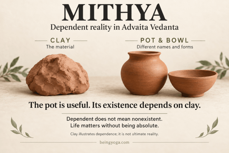 Mithya in Advaita Vedanta: Beyond Real and Fake Mithya in Advaita Vedanta: Beyond Real and Fake