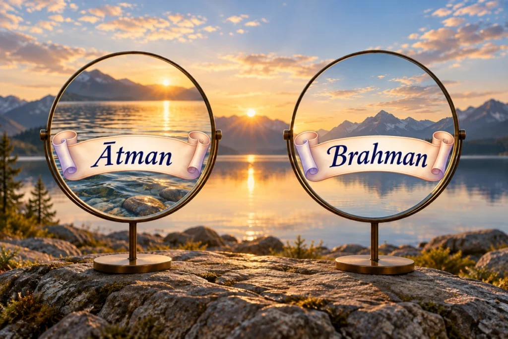 Ātman and Brahman: Two Teaching Lenses, One Reality Ātman and Brahman: Two Teaching Lenses, One Reality